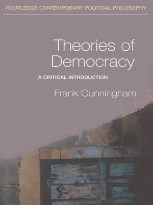 cover image of Theories of Democracy